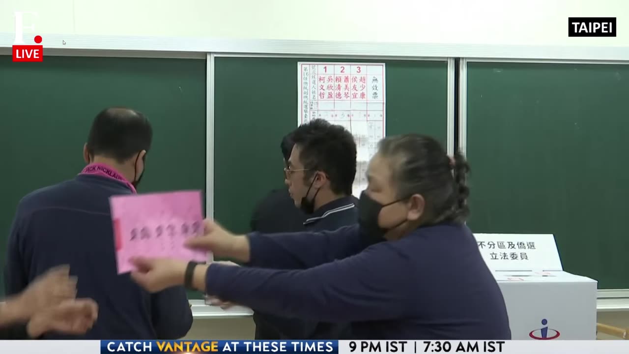 Taiwan Decides: This is how they count votes