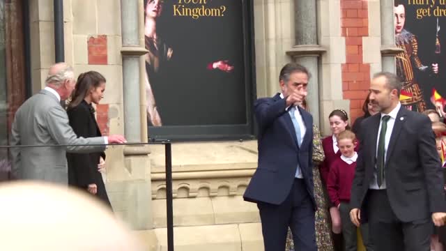 Queen Letizia, Prince Charles boost UK's Spanish art