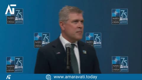 Prime Minister of Iceland Bjarni Benediktsson at the NATO Summit in Washington, D C