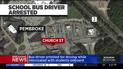 Bus driver arrested for alleged OUI in Pembroke