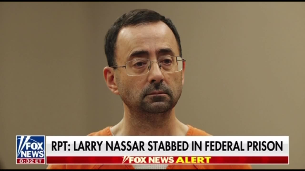 Larry Nassar Stabbed Multiple Times in Florida Federal Prison - The Same Larry who Epstein Wrote a Letter to Before His “Death”