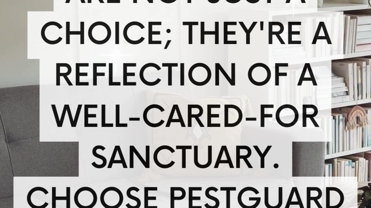 Pest-free homes are a reflection of a well-cared-for sanctuary 🌿