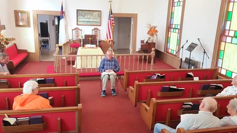 Vernon Chapel Bible Study (John Ch.1-4) led by Woody Sadler 11/13/2024