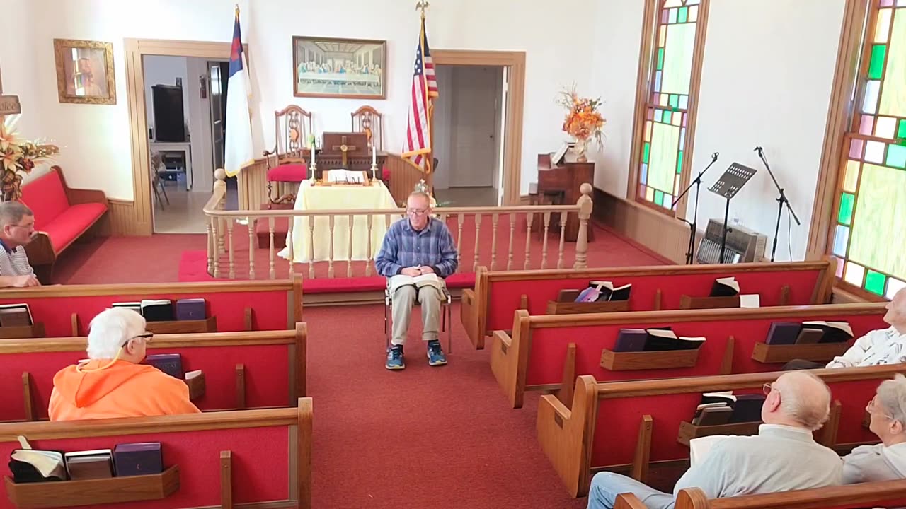 Vernon Chapel Bible Study (John Ch.1-4) led by Woody Sadler 11/13/2024