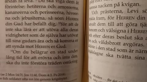 Femte Moseboken. Krigslagar.