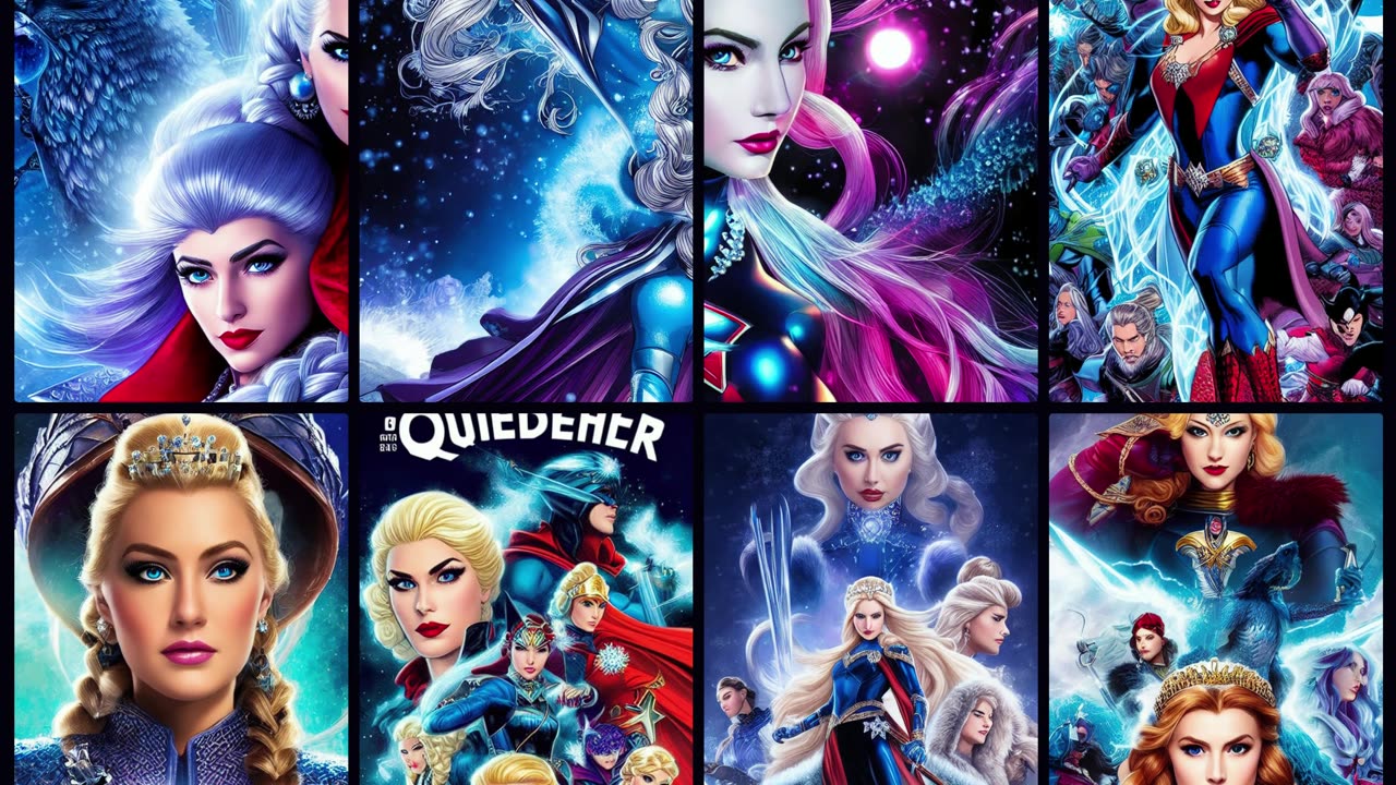 MARVEL's FROZEN | The QUEEN of WINTER (Watch in 4K)