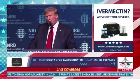 'What Is With Pronouns?' Trump Bashes Pronouns, Promises to Protect Pro-God Content and AM Radio