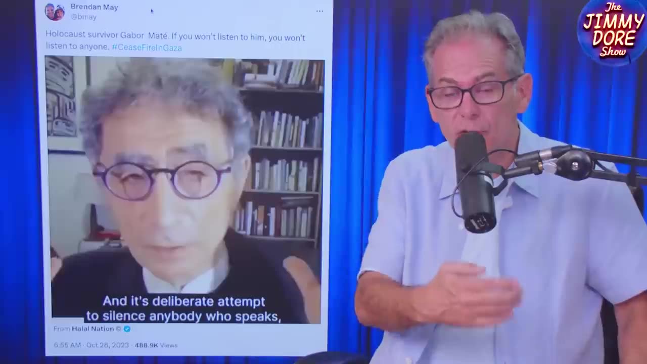 “Israel Is 1000 Times WORSE Than Hamas” – Holocaust Survivor Gabor Maté