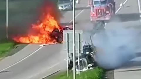 MISS THE EXIT ON HIGHWAY crash compilation,car crashes