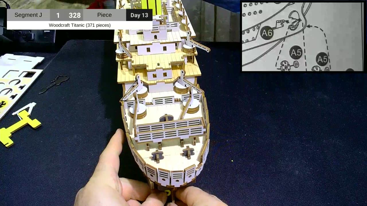 Woodcraft Titanic Day 13 - Just Rest Your Eyes (JRYE#516)