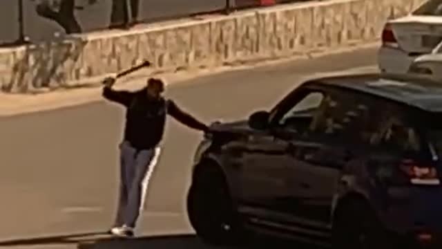 car fight