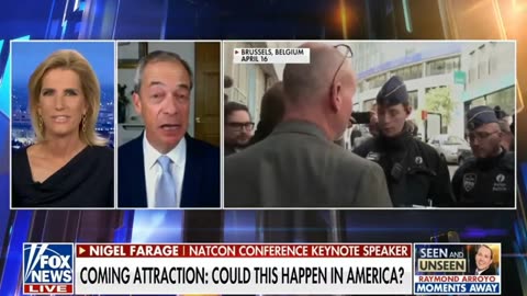 Nigel Farage on the Ingraham Angle - Europe hits breaking point in free speech battle