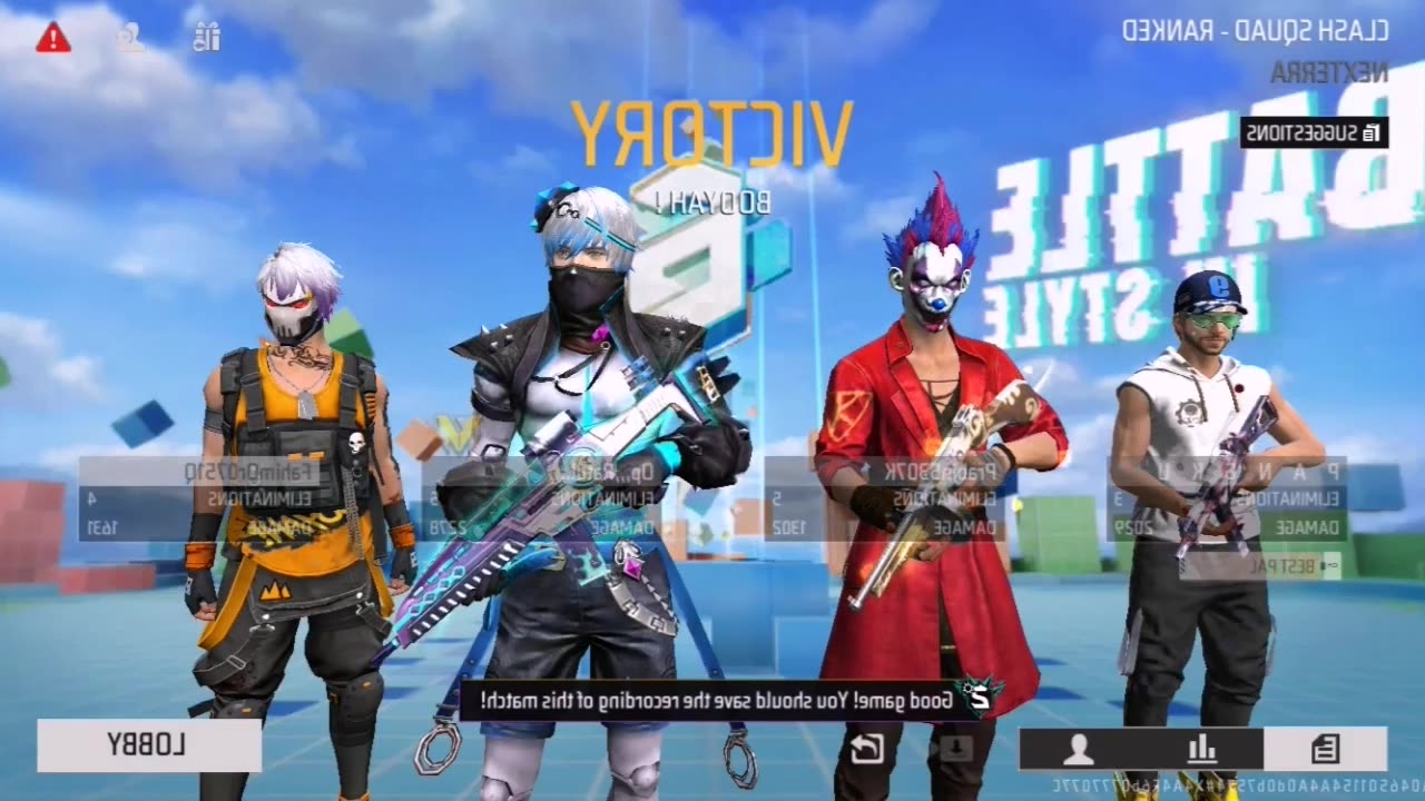 Garena Free Fire Online Gameplay