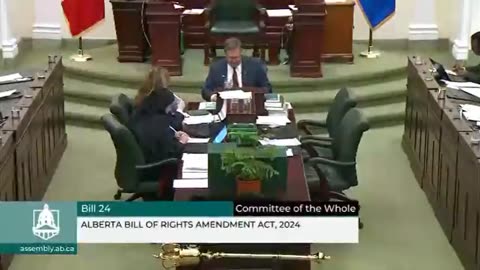 3rd Reading of Bill 24, the Alberta Bill of Rights Amendment Act