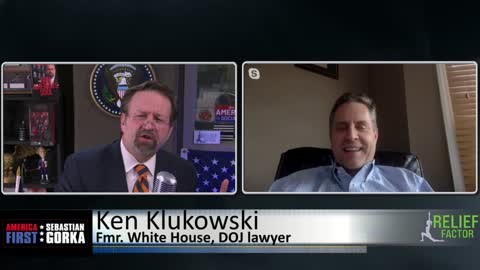 Ketanji Brown disqualifies herself. Ken Klukowski with Sebastian Gorka on AMERICA First