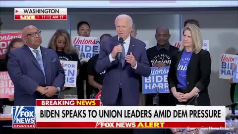 WATCH: Biden Makes Weird Comment About Dad And Thin Walls During Union Speech