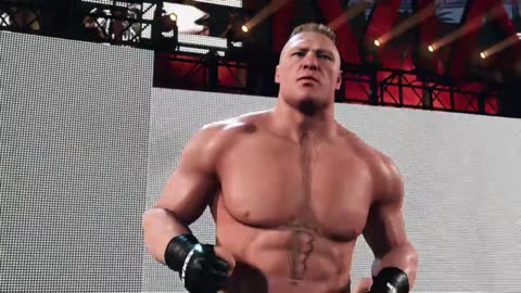 WWE 2K23 Brock Lesnar vs Omos