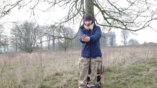 Vlog by an oak tree. Ironage fort. Rode wireless go.