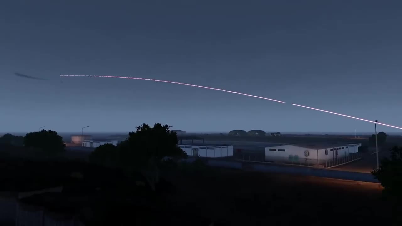 Air Defense System Shooting Down Incoming Jets - C-RAM CIWS in Action - F-35 A-10 - Simulation3