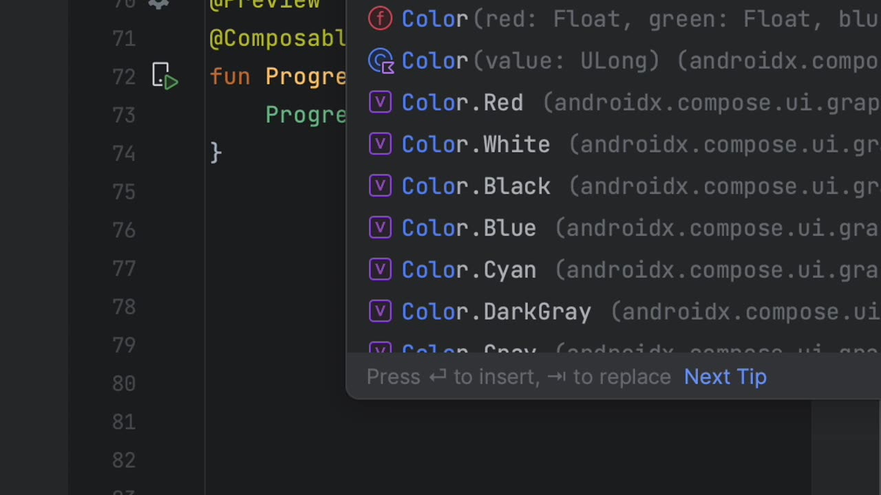 How can I show ProgressBar with Compose?