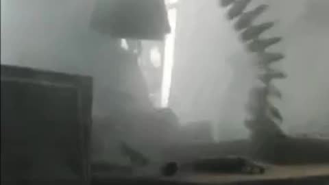 Ukrainians Firing Massive Soviet Machine Gun
