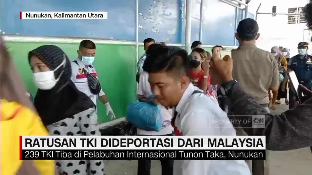 Ratusan TKI Dideportasi dari Tawau Malaysia Karena Tak Memiliki Paspor