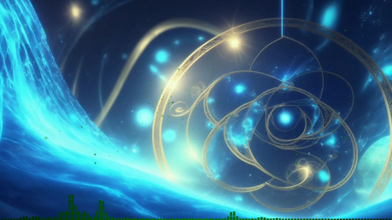 Healing Nexus 🌌 Ambient 528Hz Music for Inner Peace #AmbientVibes #HealingSounds