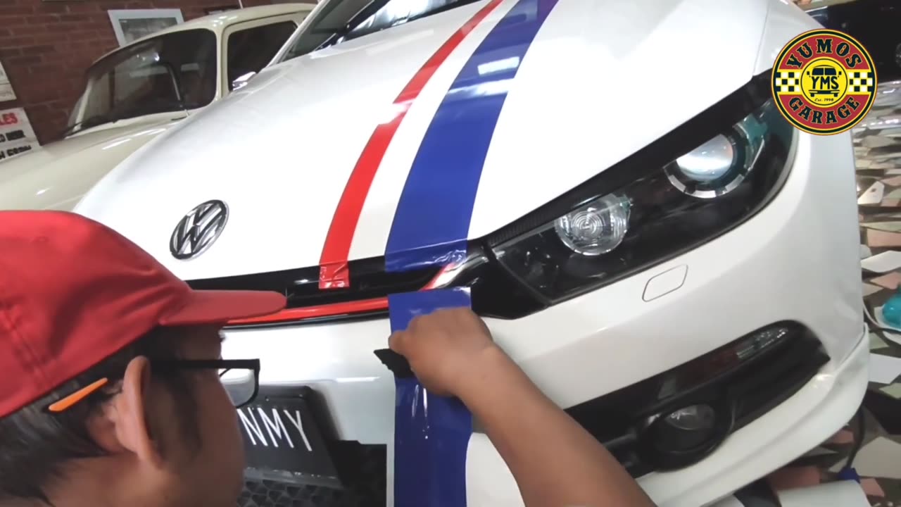 SCIROCCO MAKEOVER CHALLENGE BECOME HERBIE IN 1 HOUR