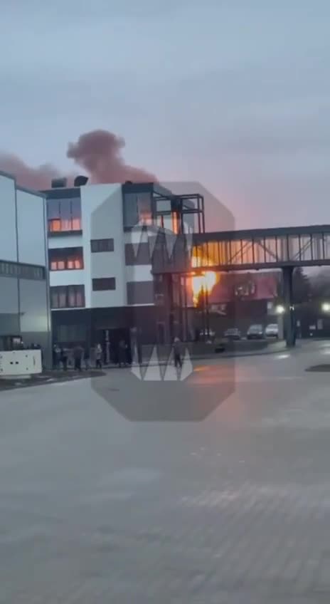 The arrival of a cruise missile in Ivano-Frankivsk