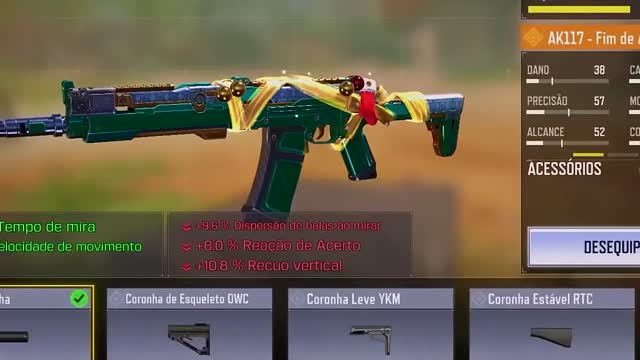 The first Legendary skin in codm