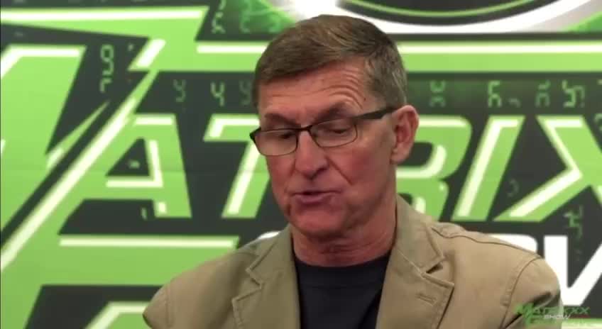 General Flynn speaks about spreading information.