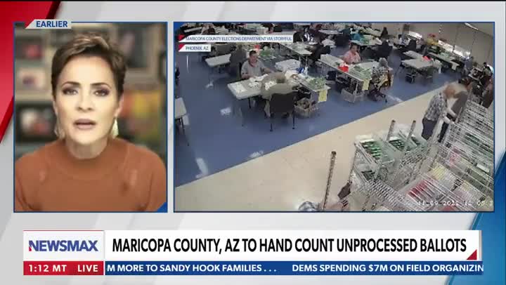 Kari Lake gives an update to NewsMax on ballot counting progress