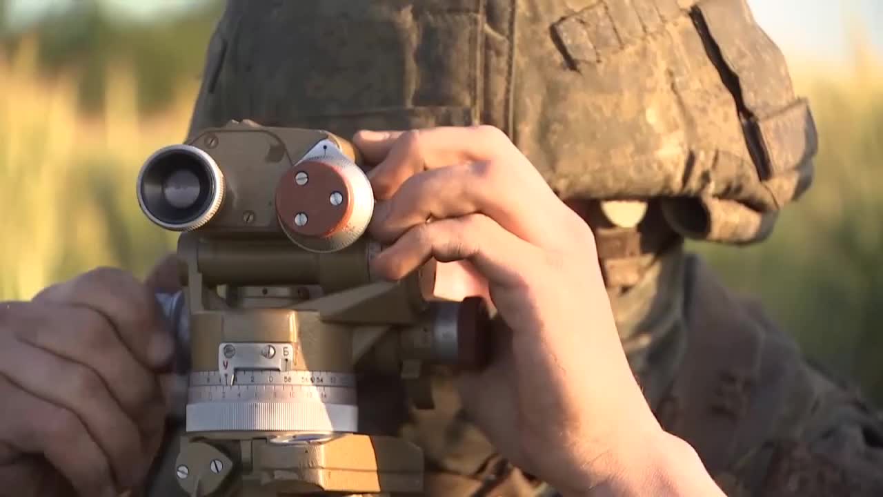 Ukraine War - The combat work of the crews of heavy flamethrower systems TOS-1A "Sun"