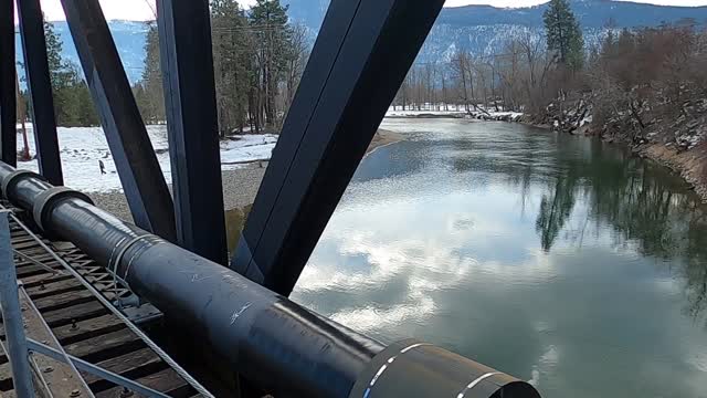 The Black Bridge - Grand Forks, BC