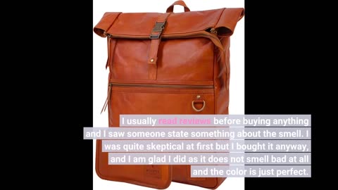 Volksy Bags Leather #Backpack for Men & Women-Overview