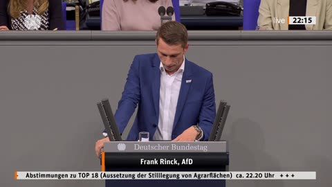 Frank Rinck Rede vom 22.06.2023 - Aussetzung der Stilllegung von Agrarflächen