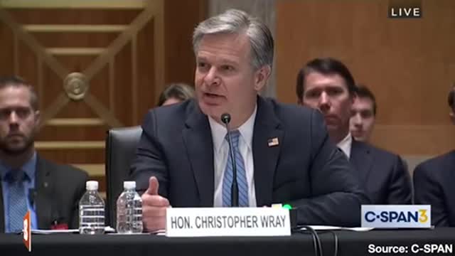 FBI Director Chris Wray admits China operates police stations in the U.S.