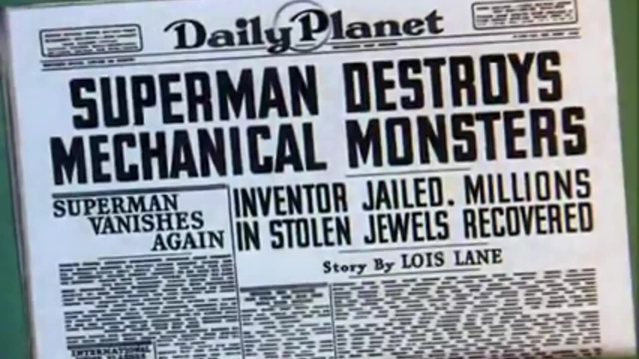 Old Superman Cartoon