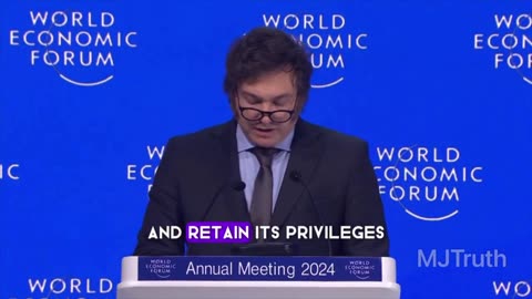 Javier Milei - The State is Not the Solution, The State is the Problem