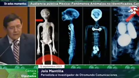 Mexico City 9/12/2023 UFO Congressional Hearing reveals 2 ALIEN BODIES