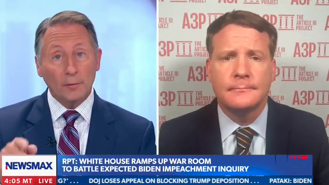 Mike Davis Calls For House Republicans To Open An Impeachment Inquiry Into President Biden