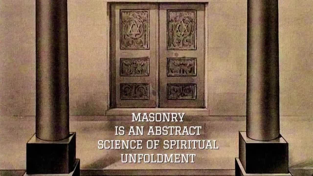 MASONRY IS AN ABSTRACT SCIENCE OF SPIRITUAL UNFOLDMENT