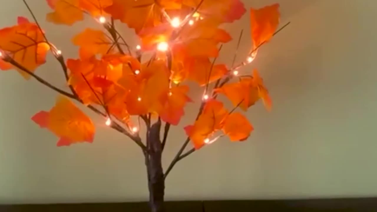 LED Autumn/Fall Maple Tree