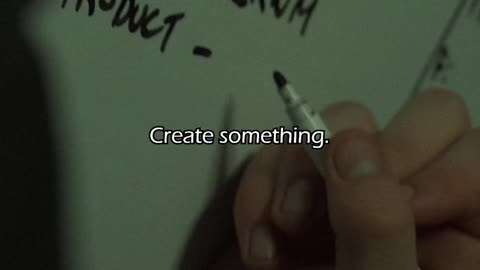 You Have One Life Create Something