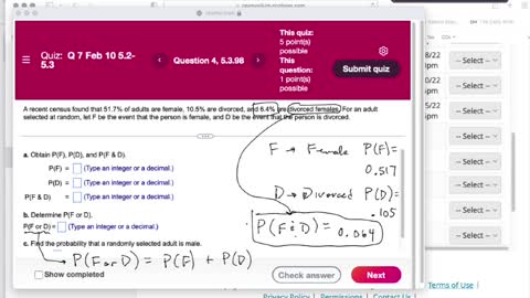 STP 226 Tu Feb 15: Probability Distributions