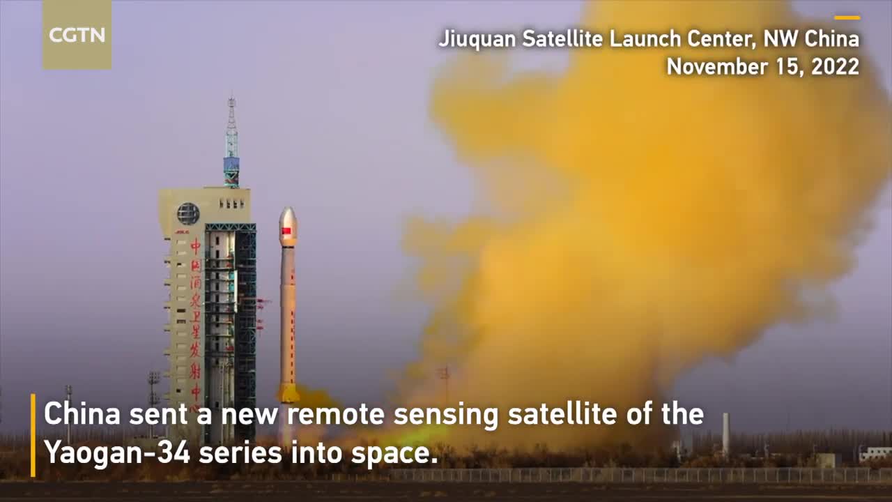 China launches Yaogan-34 remote sensing satellite