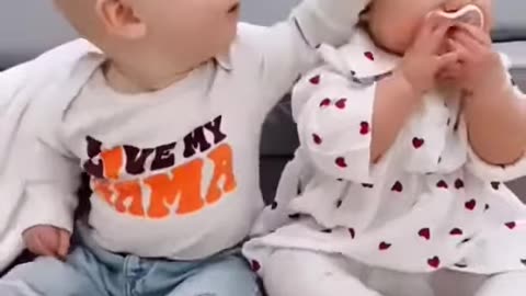 Cute baby funny video 😀😍 #cutebaby #viral #shorts