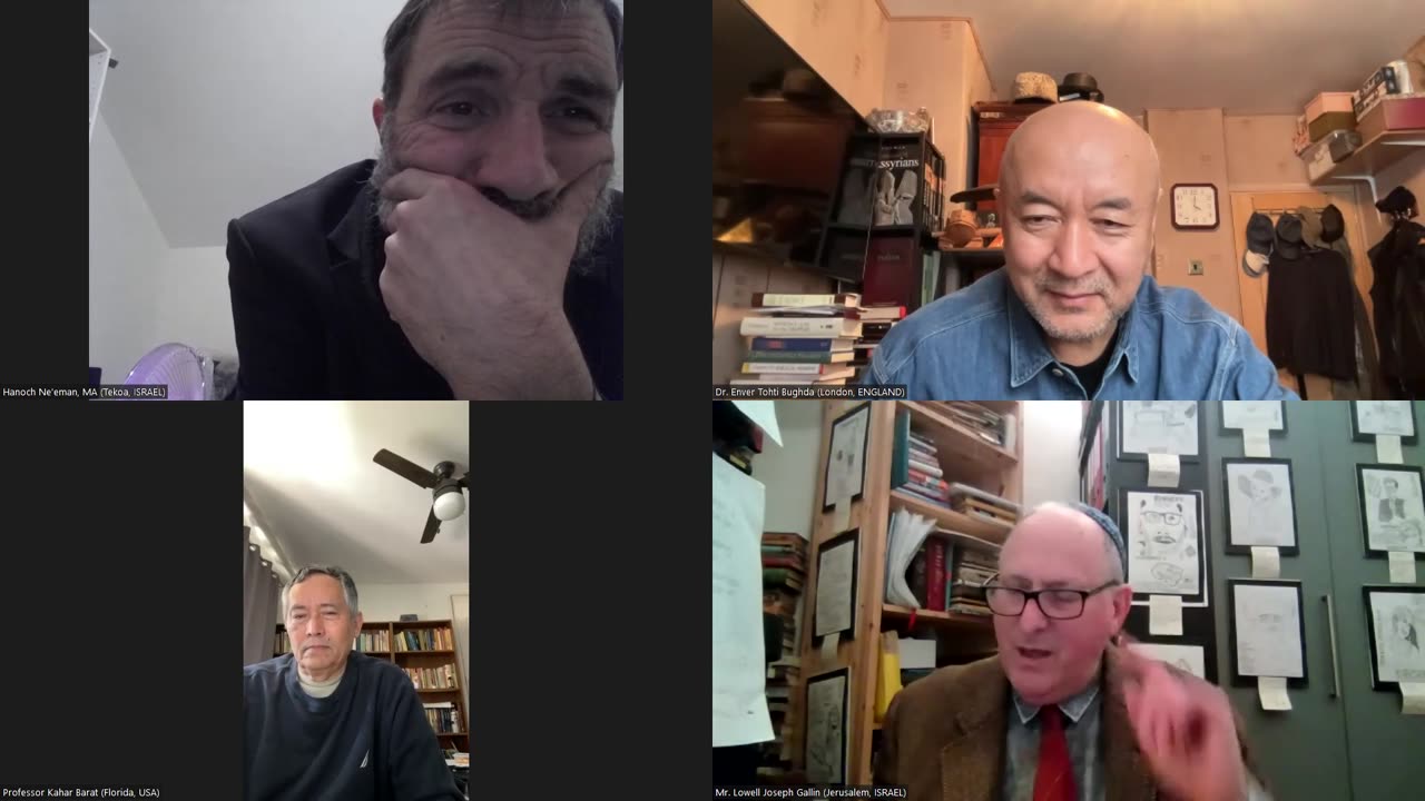 R&B Monthly Seminar: R&B Uyghur-Israel Fellowship (Episode #13 -- Feb. 16th, 2023). Chair: Dr. Enver Tohti Bughda (London, ENGLAND). Panelist: Chanoch Ne'eman, MA (Tekoa, ISRAEL). Guest: Prof. Kahar Bahat (Florida, U.S.A.)