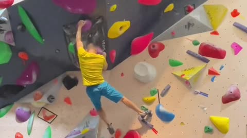 Rest Day Rock Climbing About v5