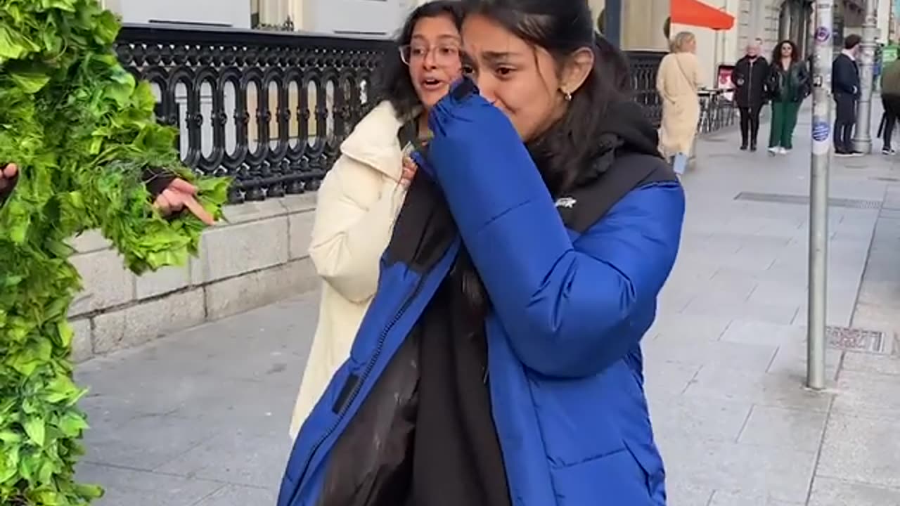 The way she screamed eeeeeh